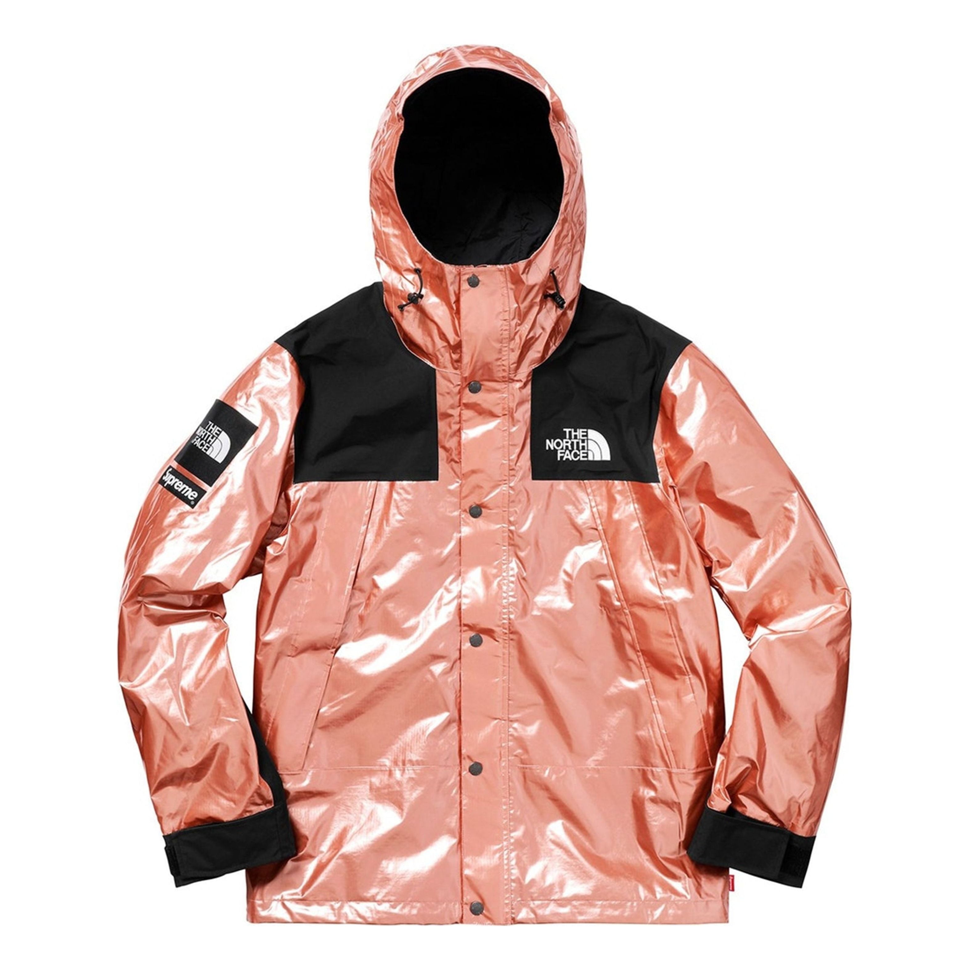 

Куртка Supreme x The North Face Metallic Mountain Parka Rose Gold SUP-SS18-603, золотой