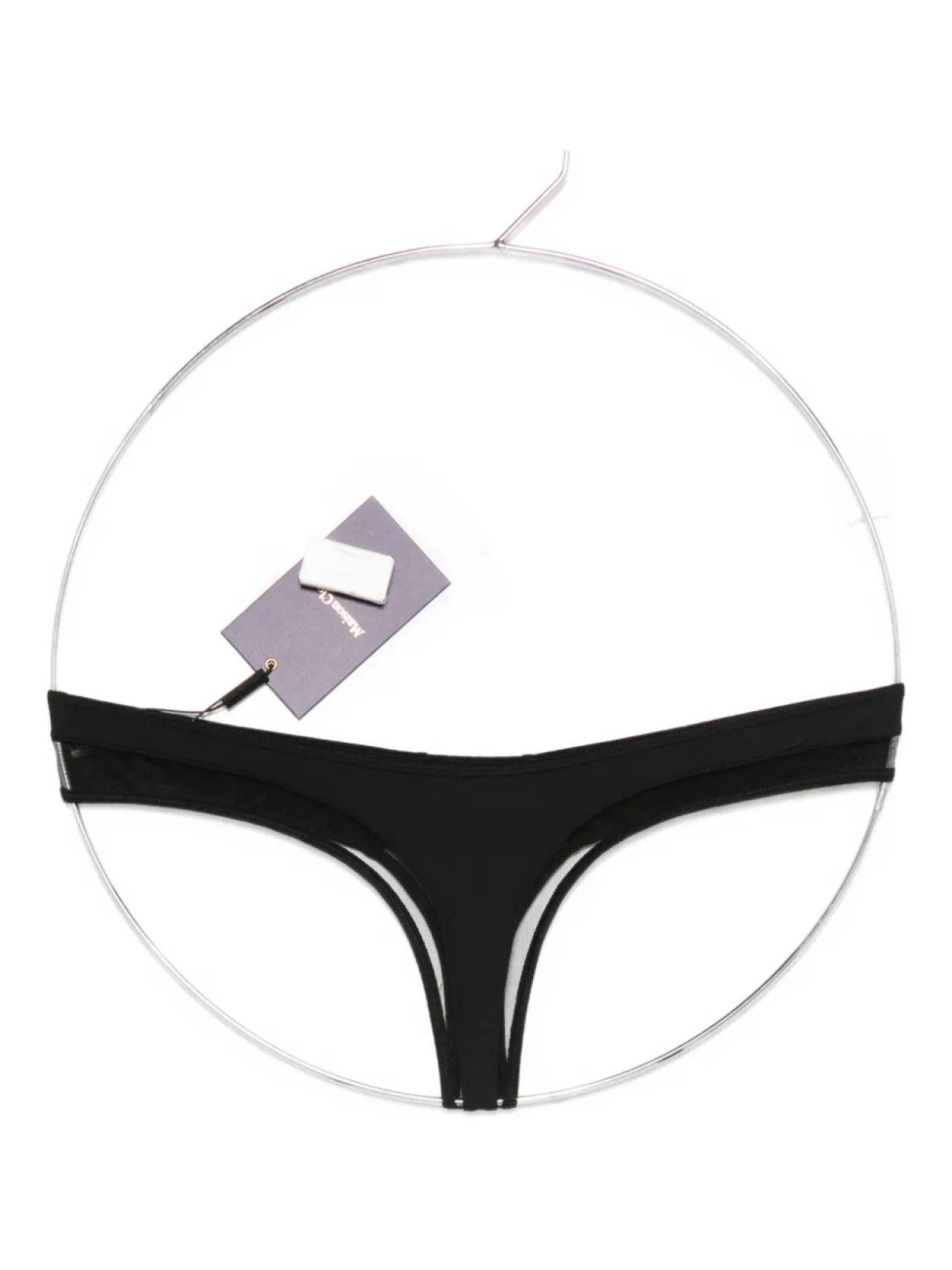 

Сексуальные стринги Maison Close Pure Tentation, черный