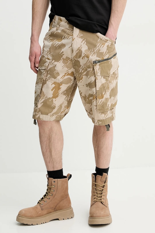 

Хлопковые шорты G-Star, бежевый