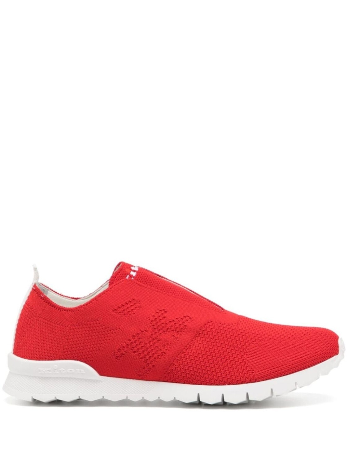 

Kiton трикотажные слипоны, красный