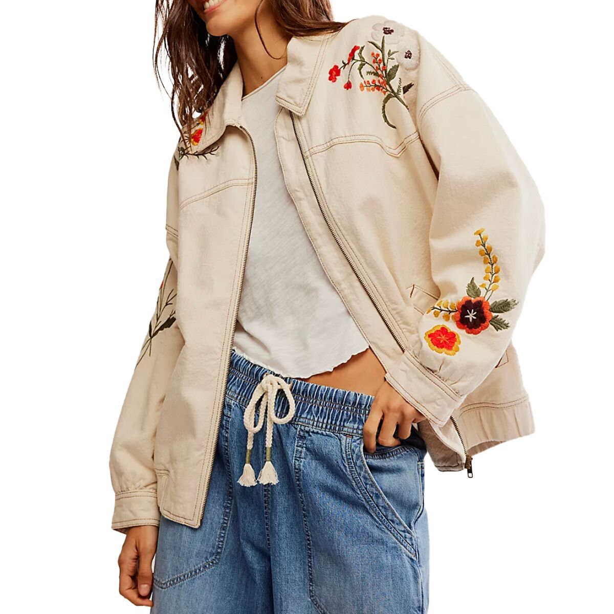 

Куртка Dusty trails Free People, мультиколор