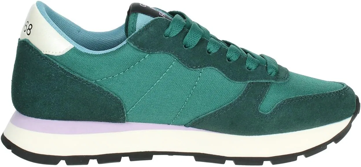 Кроссовки SUN68 Women's Ally Solid Nylon Accessories, Green — фото 4