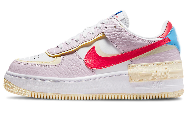 

Nike Air Force 1 Low Shadow Regal Pink Coconut Milk University Blue Fusion Red (женские)