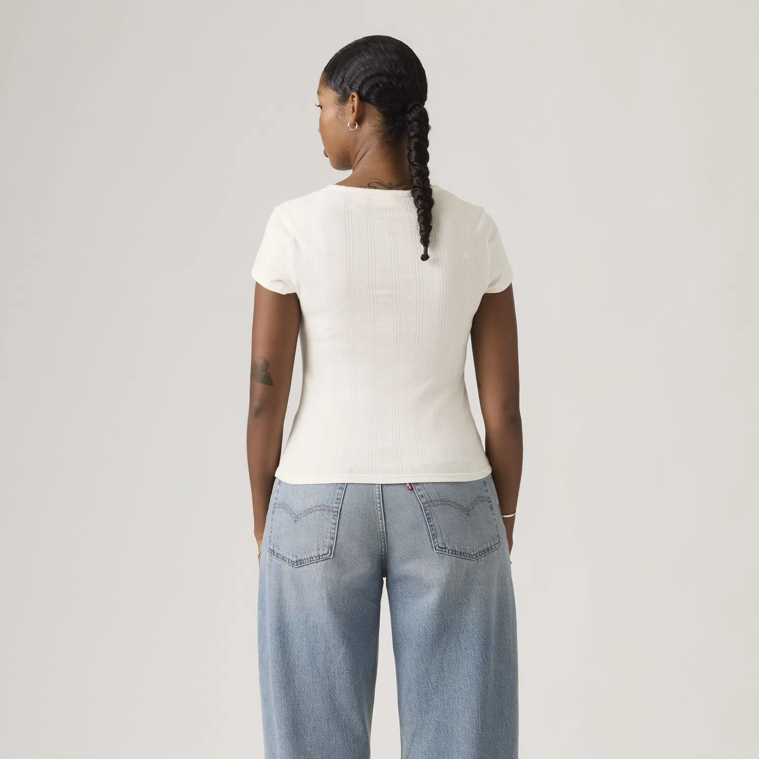 Футболка с коротким рукавом Dry Goods Levi's, White — фото 4