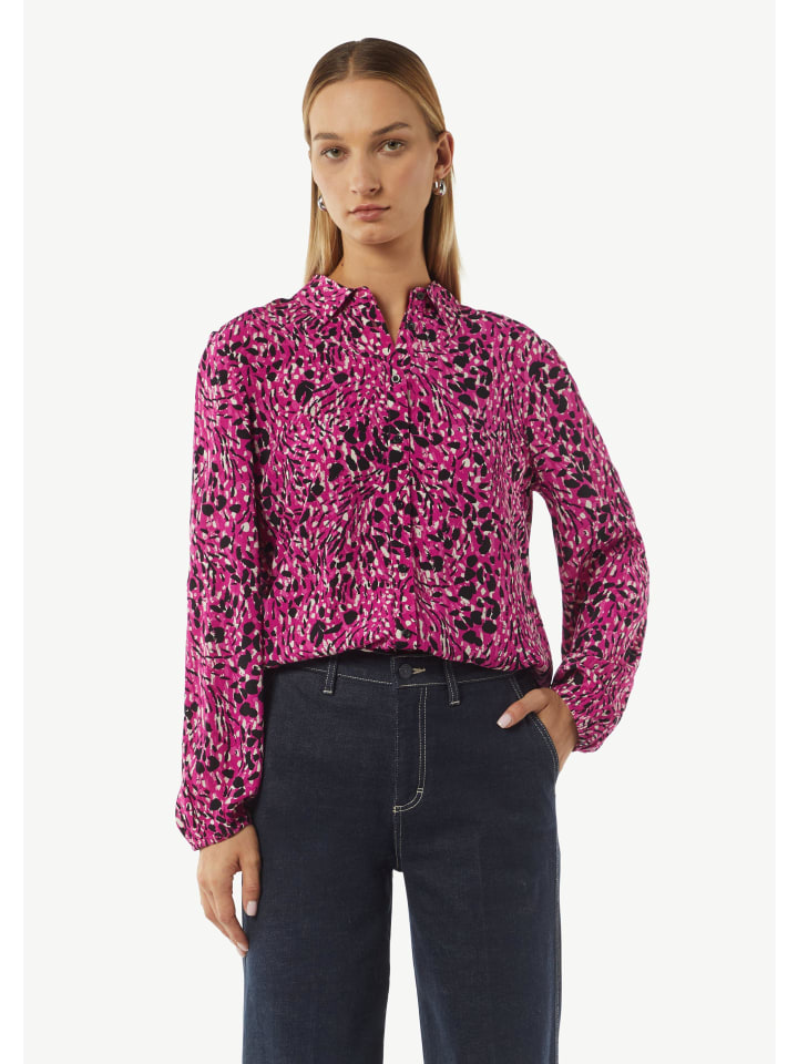 

Блуза comma CI Bluse langarm, розовый