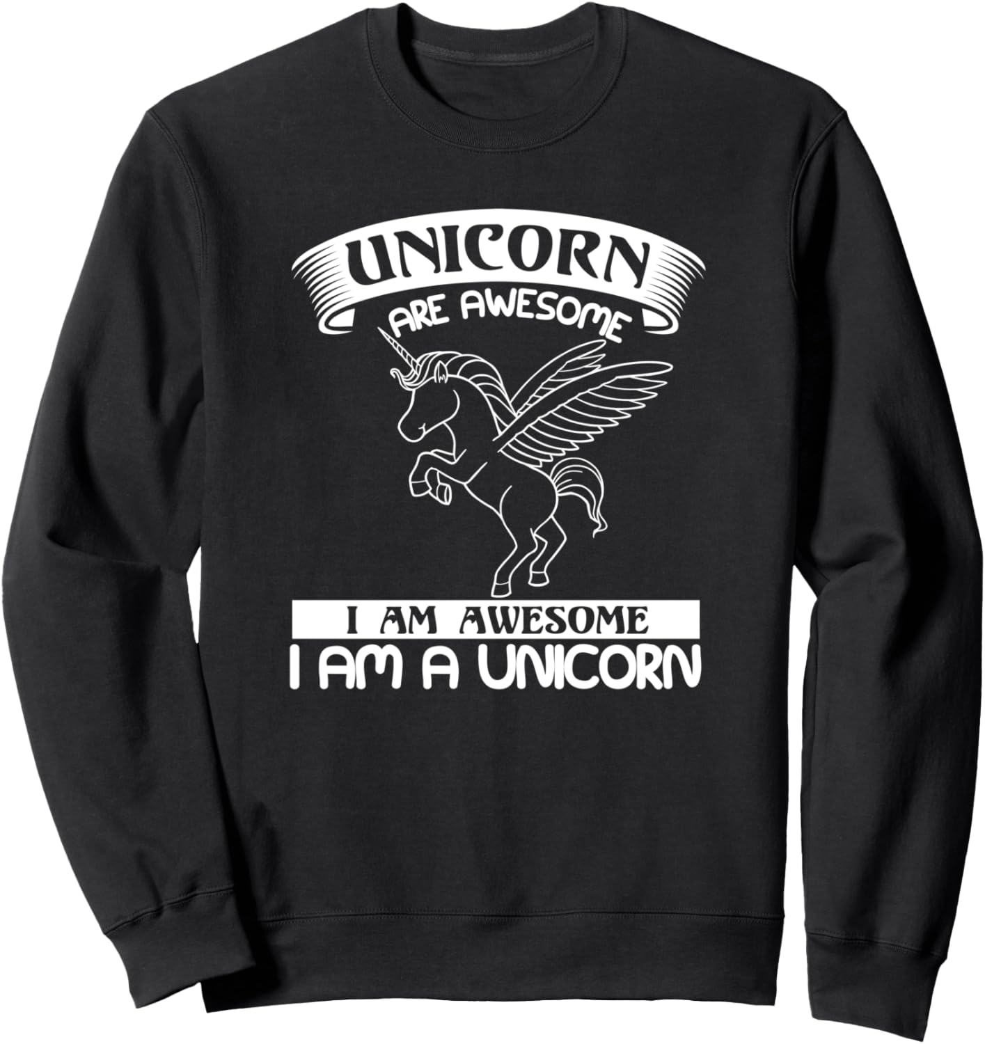 

Единороги - это круто! - Забавная толстовка для любителей единорогов Unicorn Are Awesome, черный