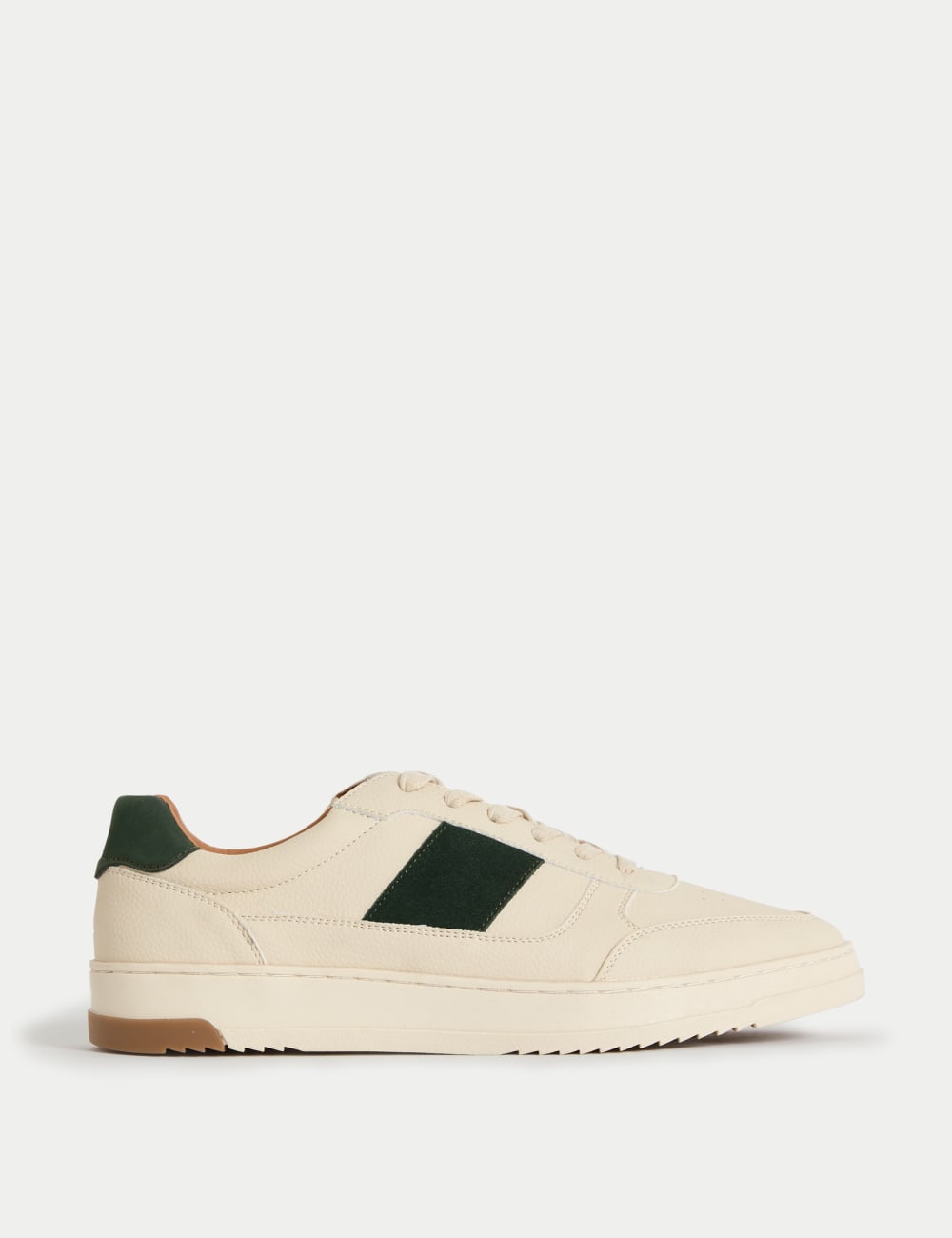 

Кроссовки Court Retro на шнуровке Marks & Spencer, экрю