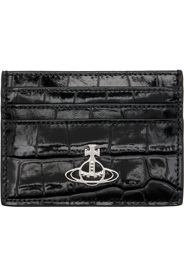 

Плоский держатель для карт Vivienne Westwood, черный