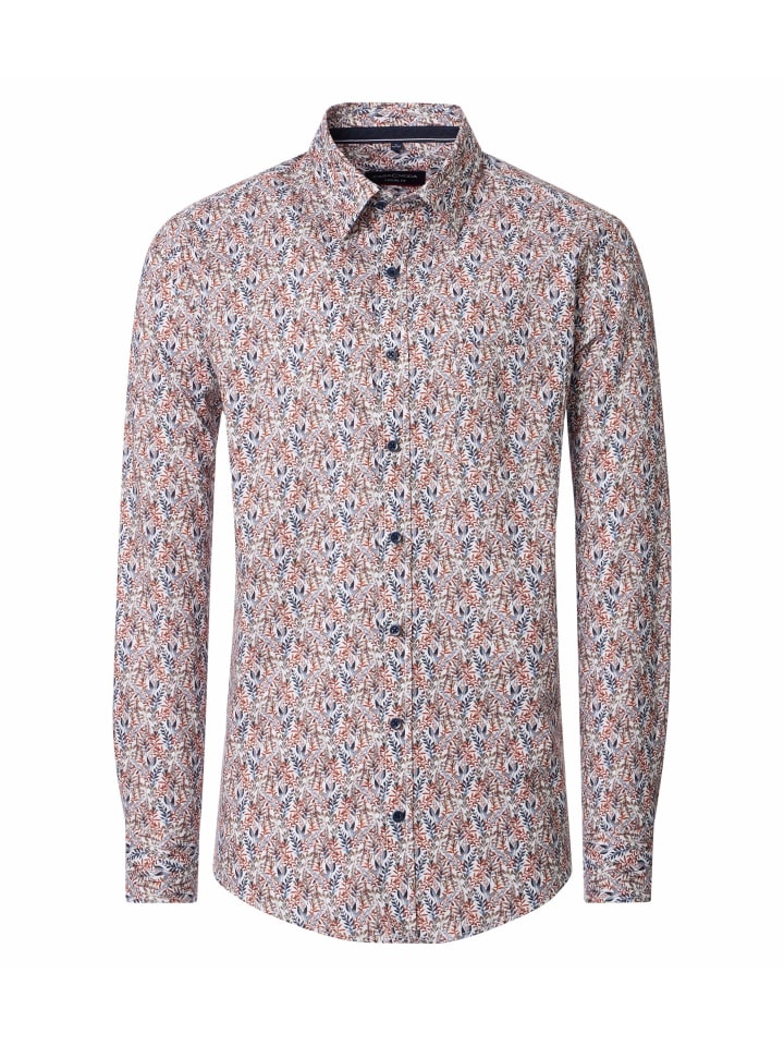 

CASAMODA Повседневная рубашка оранжевого цвета