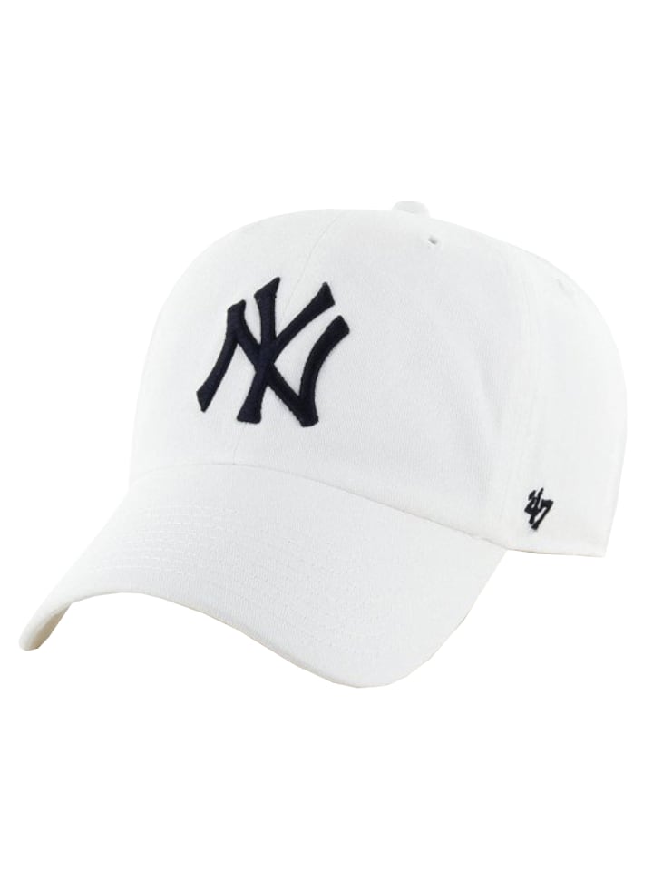 

Бейсболка 47 Brand New York Yankees MLB Clean Up Cap, белый