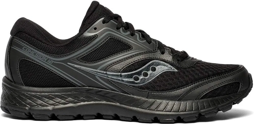 Кроссовки Saucony Herren Cohesion 12 Laufschuhe, 2-Black — фото 2