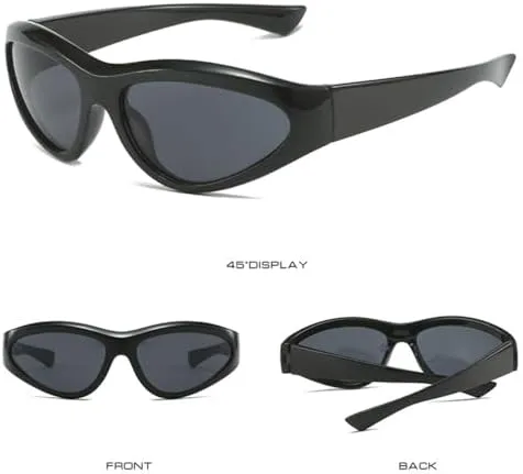 

Спортивные солнцезащитные очки в стиле панк 2027 года для женщин и мужчин, в стиле стимпанк, зеркальные, винтажные, с защитой от УФ-излучения UV400 MTZJH, C3green