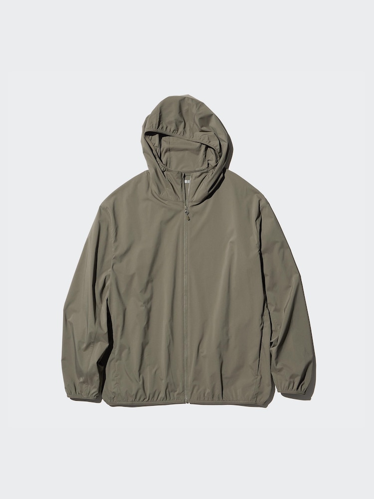 

Парка с защитой от ультрафиолета Uniqlo, 56 оливковый, Зеленый, Парка с защитой от ультрафиолета Uniqlo, 56 оливковый
