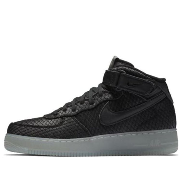 

Кроссовки air force 1 '07 mid lv8 'black' Nike, черный
