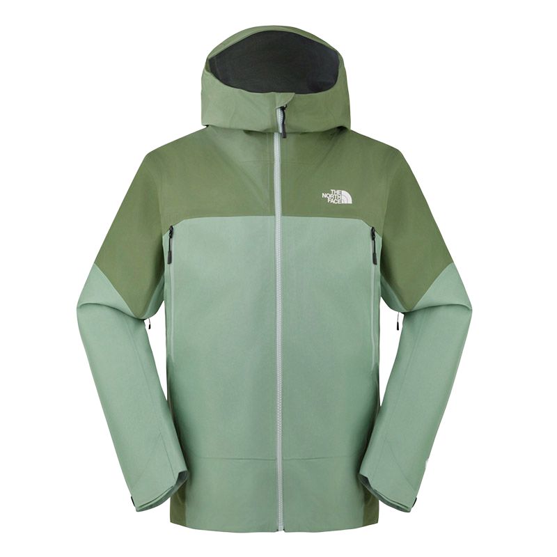 

Мужская водонепроницаемая и ветрозащитная куртка-ветровка для походов и активного отдыха на природе The North Face, d5m/shale cyan/smoky wood cyan