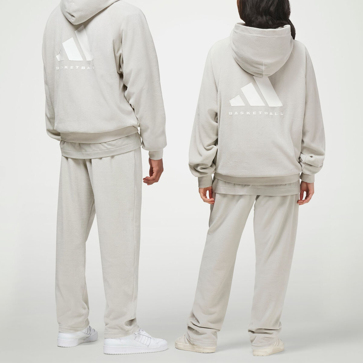 Adidas Basketball: Chapter 02 Толстовка унисекс металлик серый Adidas Originals, серый — фото 4