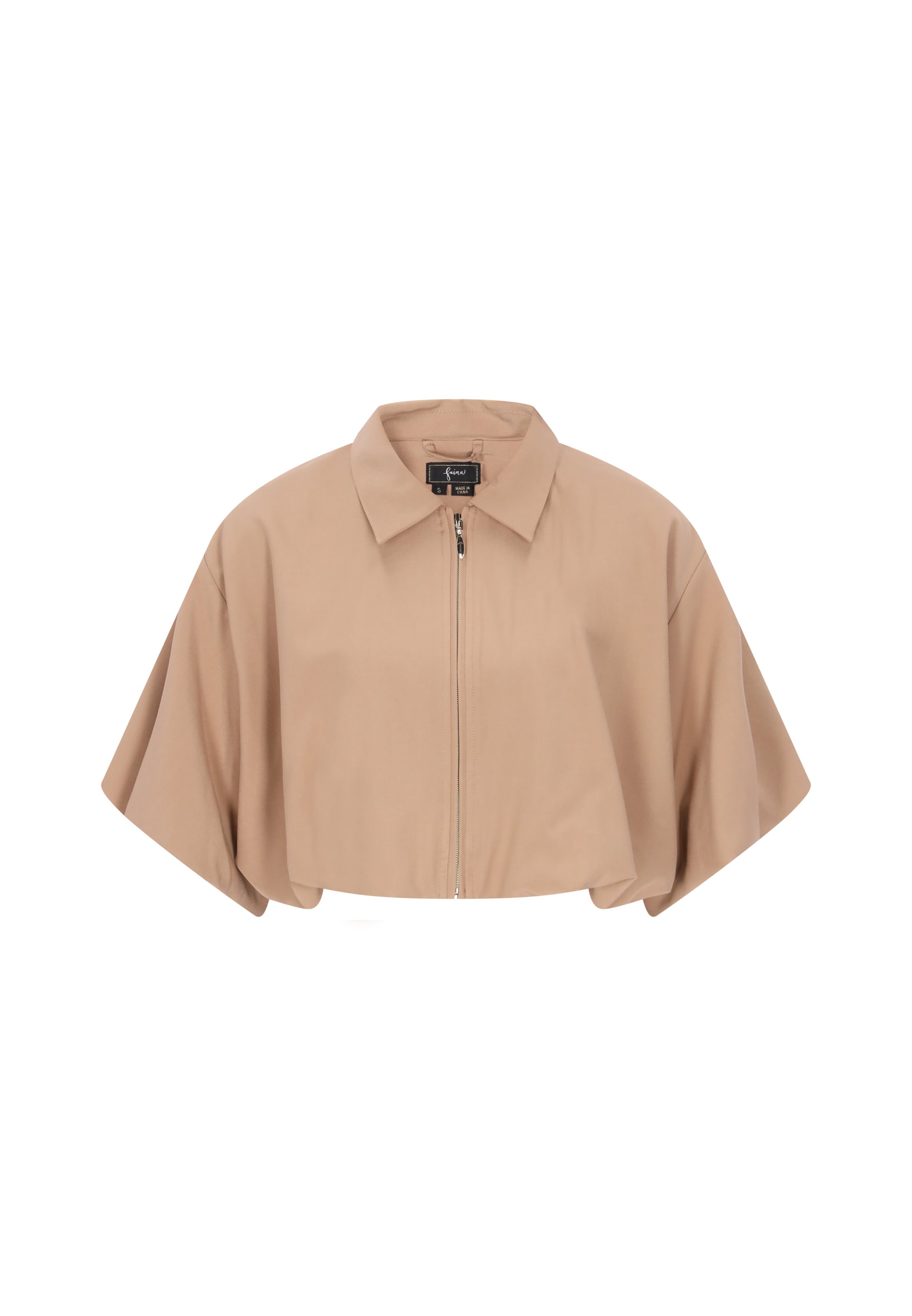 

Faina Куртка для межсезонья в цвете taupe