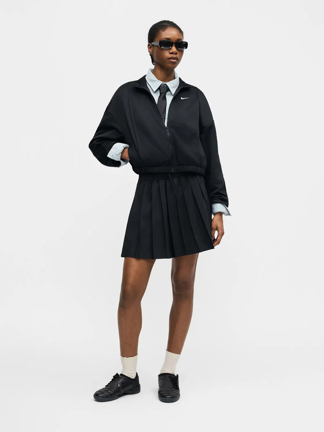 Толстовка на молнии Nike Sportswear, Black — фото 4