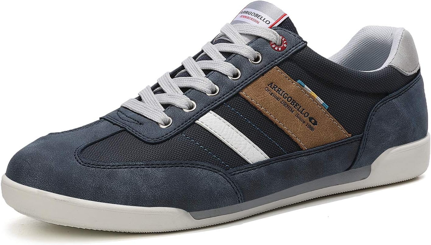 

Мужские повседневные кроссовки AX BOXING, модные кроссовки, дышащие и удобные для ходьбы, темно-синий