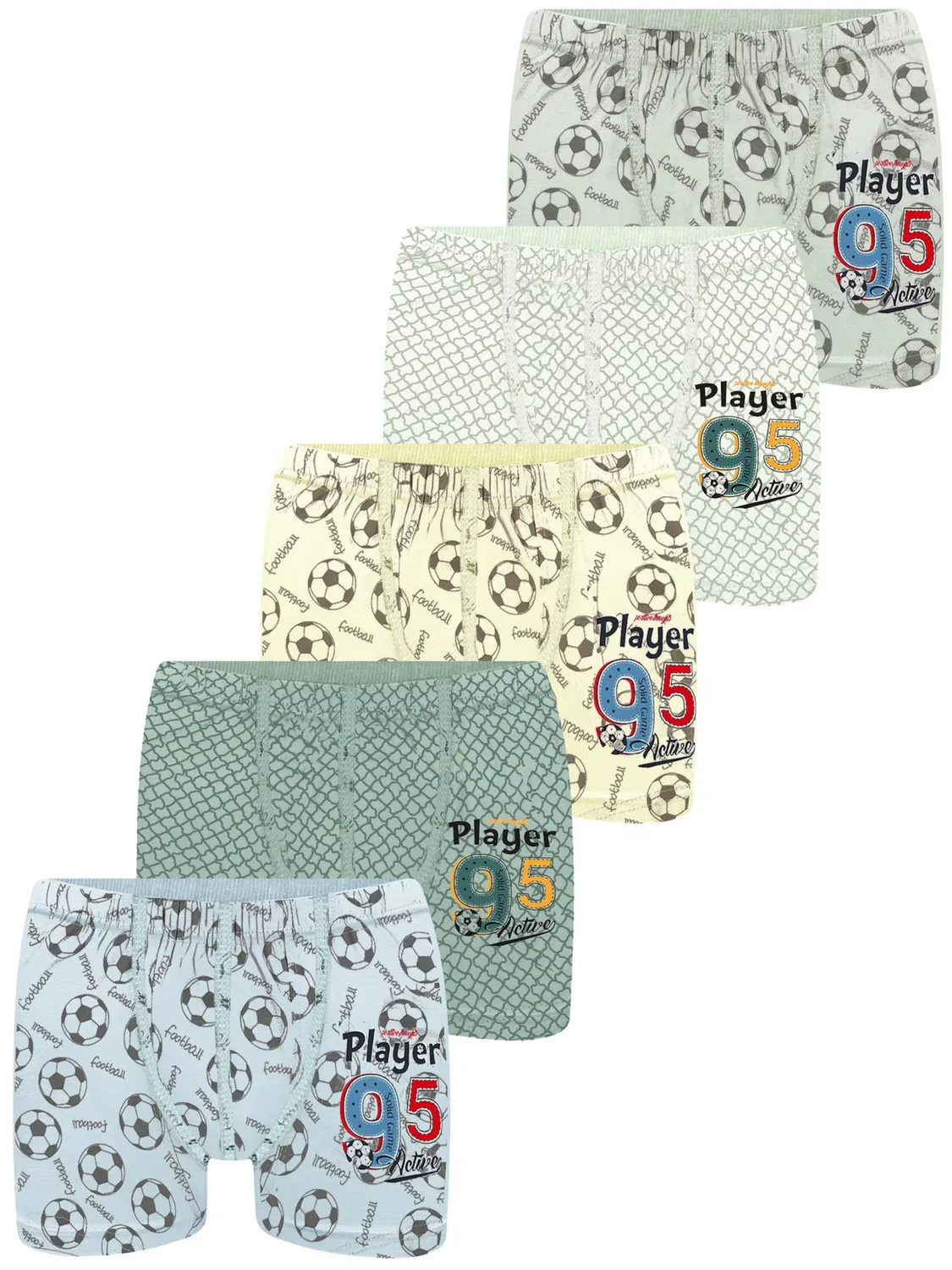 Трусы-боксеры Loreza Jungen Boxershorts Player, мультиколор
