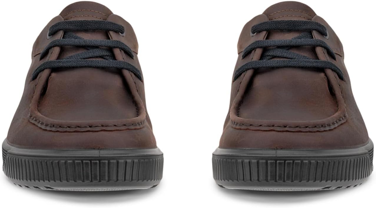 Мужские кроссовки ECCO Byway с шнуровкой и носком-мокасином, Coffee Nubuck — фото 2