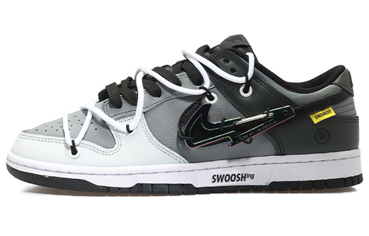 

Кроссовки Nike Dunk Skateboard Shoes Men Low-Top Gray White