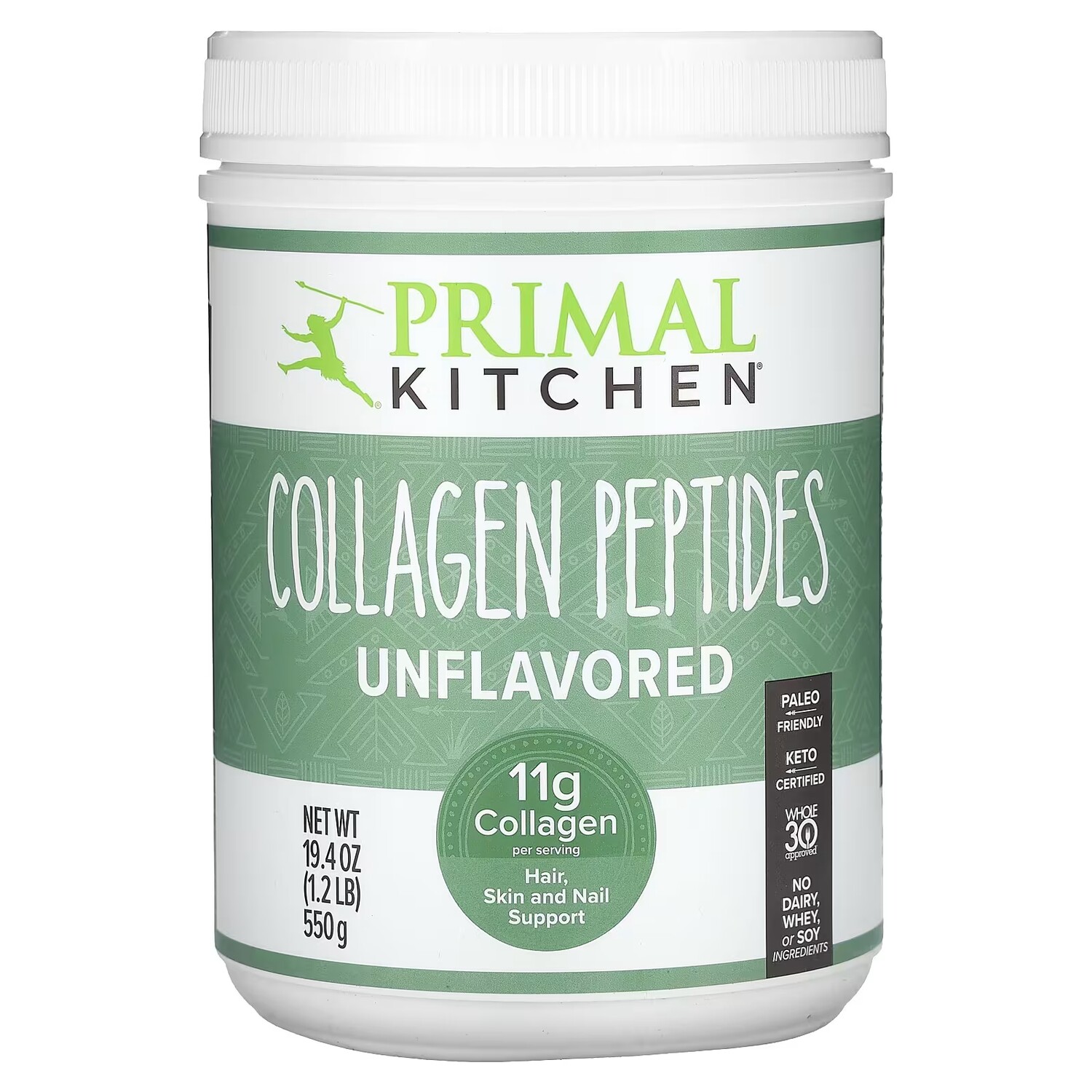 

Primal Kitchen Коллагеновые пептиды без ароматизаторов, 19,4 унции (550 г)