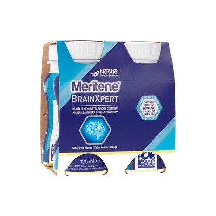

Meritene Brainxpert Ананас Манго Вкус 125 мл - Упаковка из 4 шт.