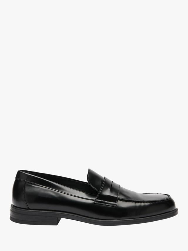 

Rook Leather высокоглянцевые пенни лоферы Russell & Bromley, Black