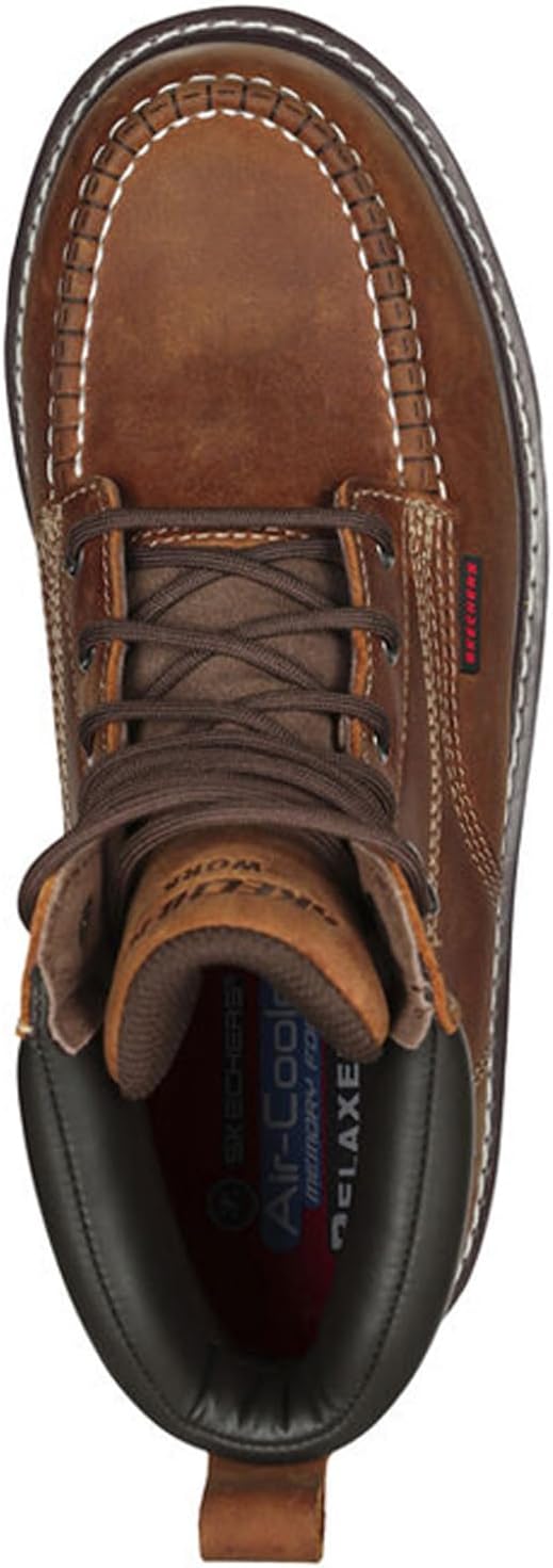 Мужские ботинки Skechers Kadmiel-Bennot, темно-коричневый — фото 4