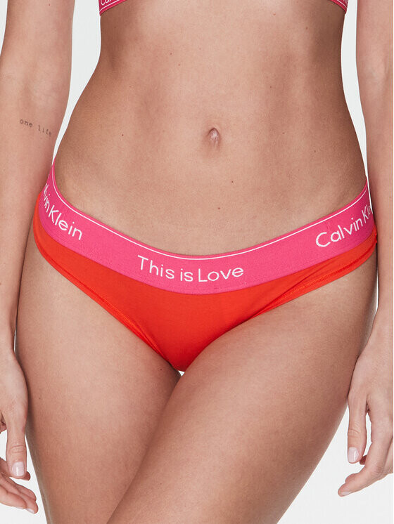 

Струнная танга Calvin Klein, оранжевый