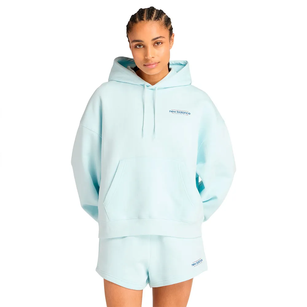 

Худи New Balance Reimagined, синий