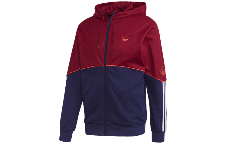 Куртка мужская тёмно-фиолетовая красная Adidas Originals — фото 2