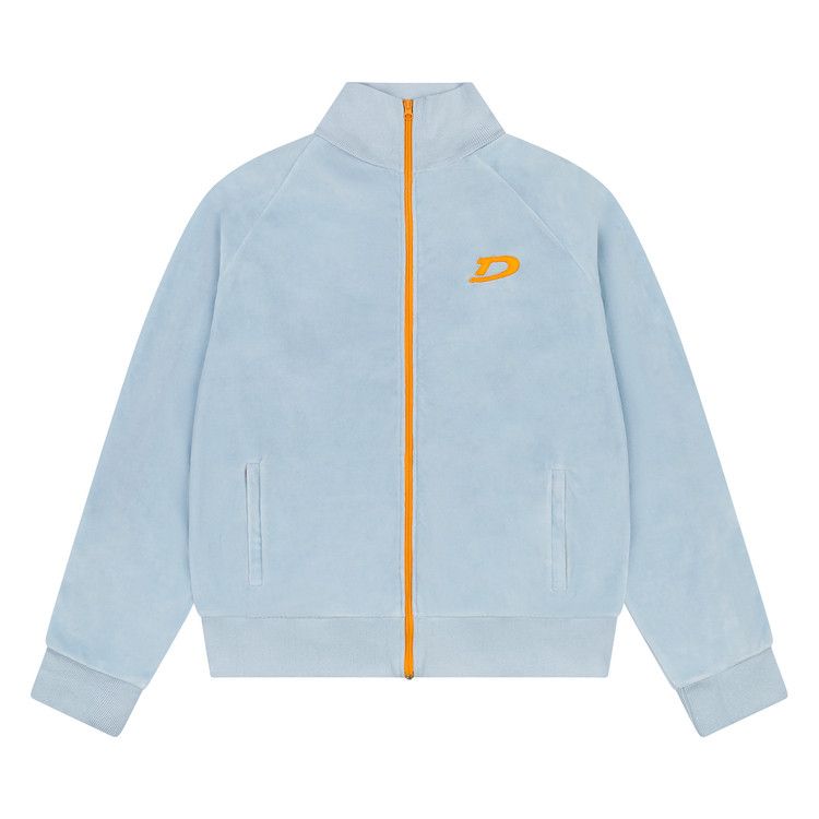 

Куртка Denim Tears Velour Warmup Jacket, Light Blue