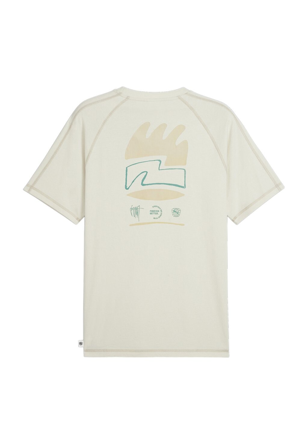 

DOWNTOWN RE COLLECTION Lifestyle Puma, Футболка с принтом белый