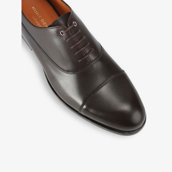 Туфли из кожи Sloane Oxford Kurt Geiger London, коричневый — фото 3