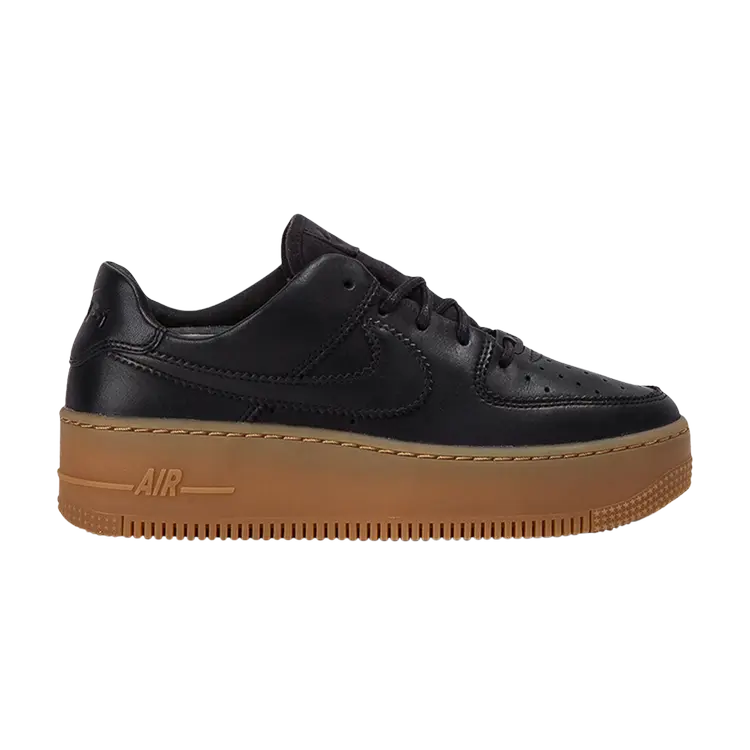 

Кроссовки Nike Wmns Air Force 1 Sage Low LX 'Oil Grey Gum', черный