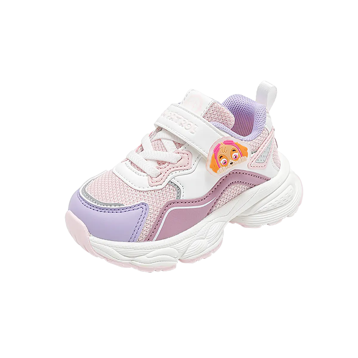 

Низкие детские кроссовки для повседневной носки. Дети 3–7 лет. PAW PATROL, розовый/фиолетовый