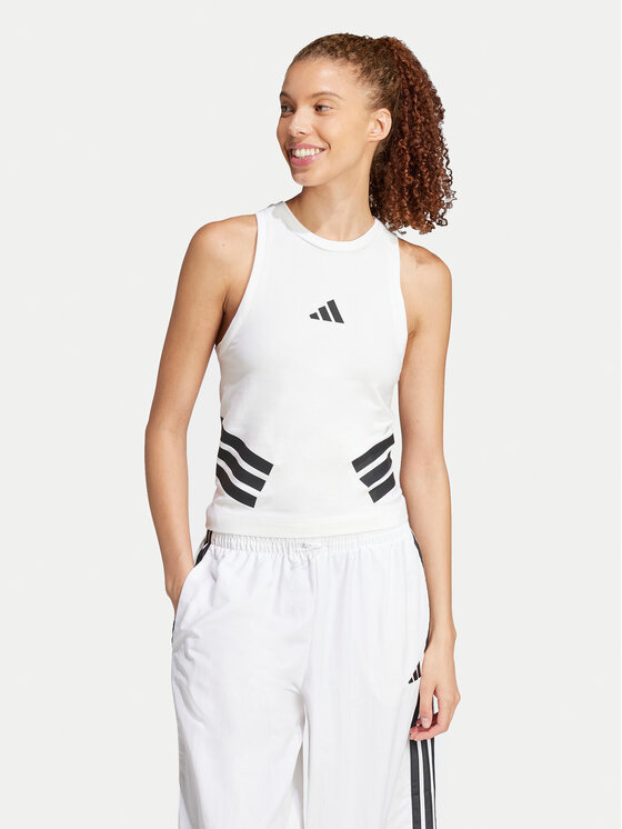 

Топ облегающего кроя Future Icons 3-Stripes JC5419 Adidas, белый