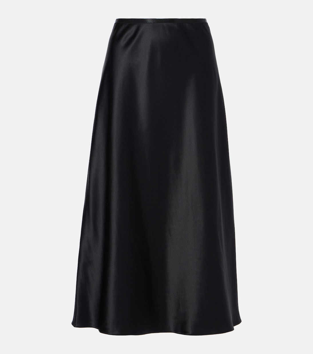 

Юбка миди из шелка Carnet Max Mara, Nero