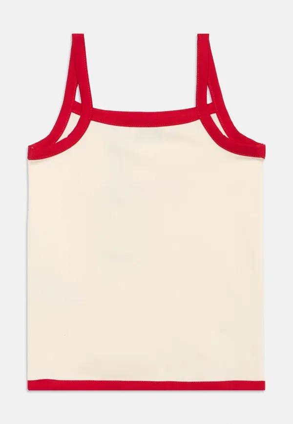 Топ Luxardo vest top Ellesse, цвет светло-бежевый/красный — фото 2