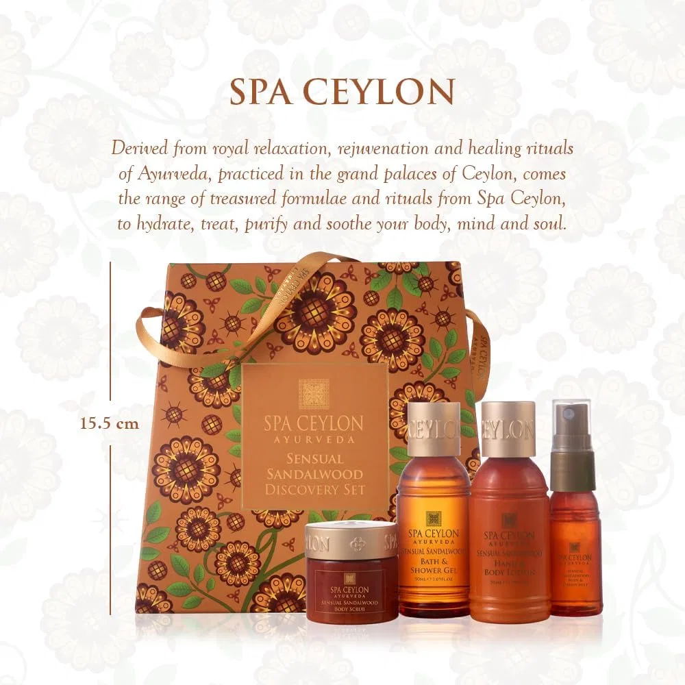 Набор для ухода за телом Sensual Sandalwood от Spa Ceylon Spa Ceylon — фото 2