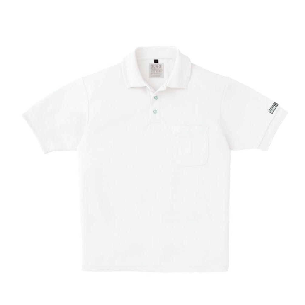 

Поло Sun-S SA10060 Eco с коротким рукавом, белое, 1,1 галлона (4 л), хлопковая подкладка