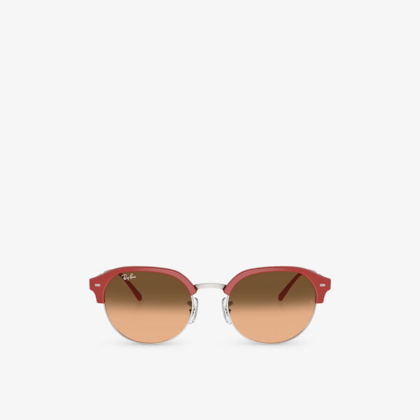 

RB4429 солнцезащитные очки неправильной оправы с кристаллами Ray-Ban, красный