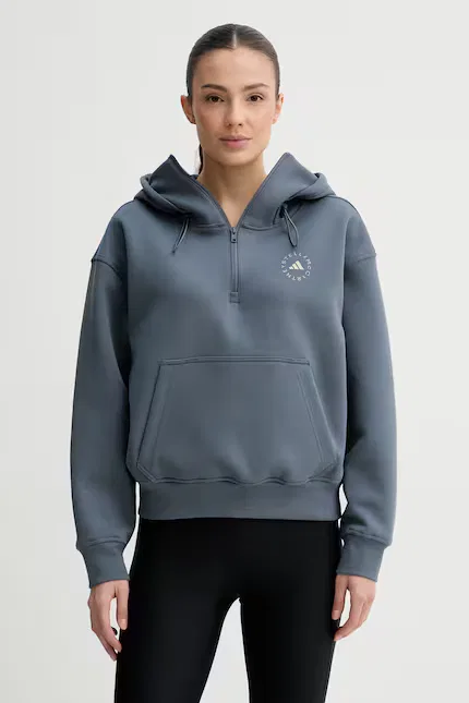 Худи синяя Adidas by Stella McCartney