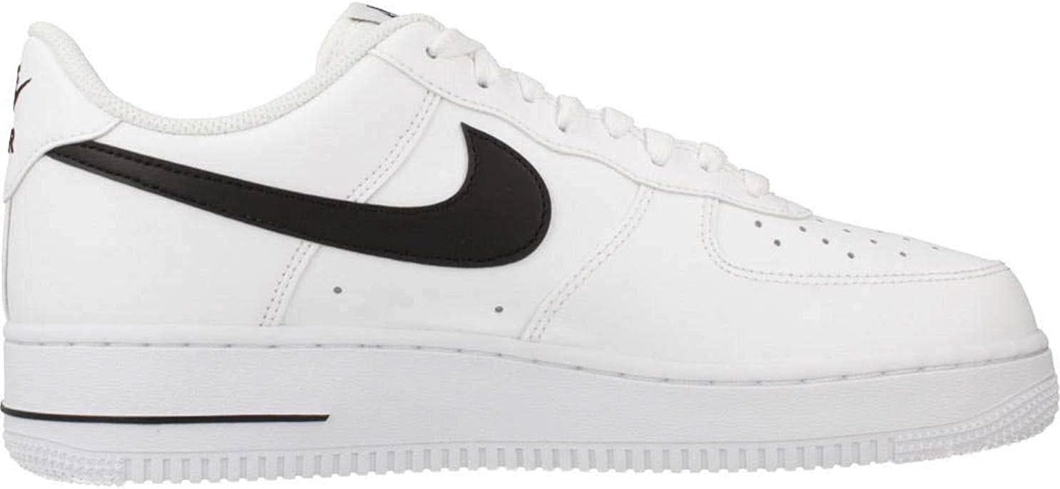 Мужские кроссовки Nike Air Force 1, White Black — фото 2