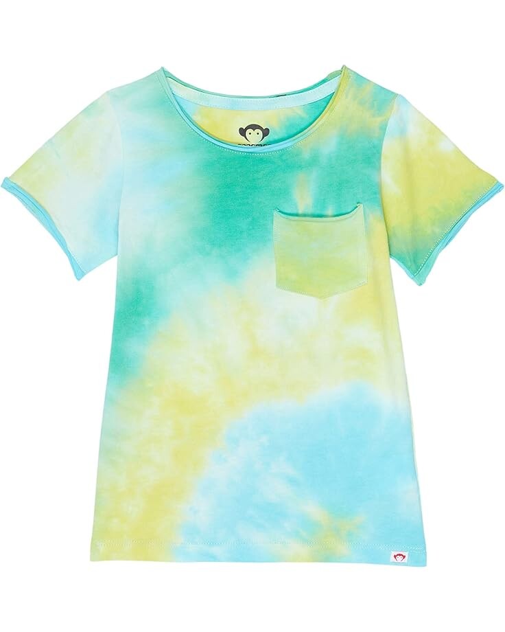 

Футболка Appaman Kids Concert Short Sleeve Tee, цвет Sunny Tie-Dye