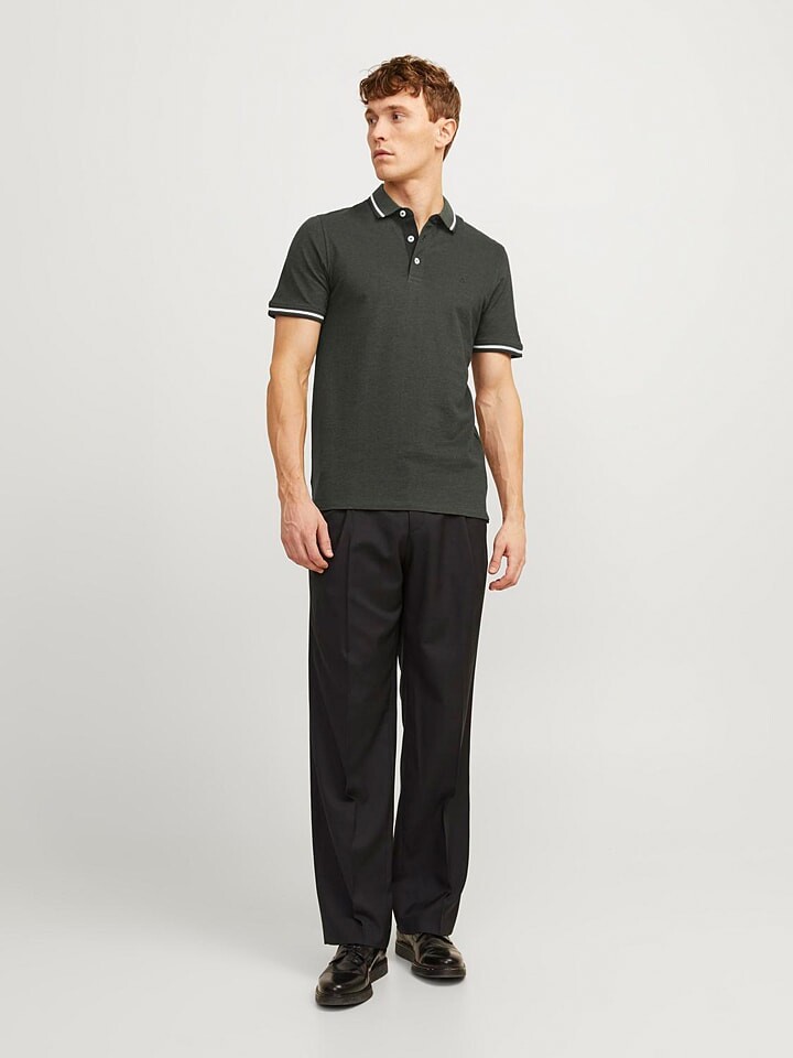 

Футболка поло Jack & Jones, антрацит