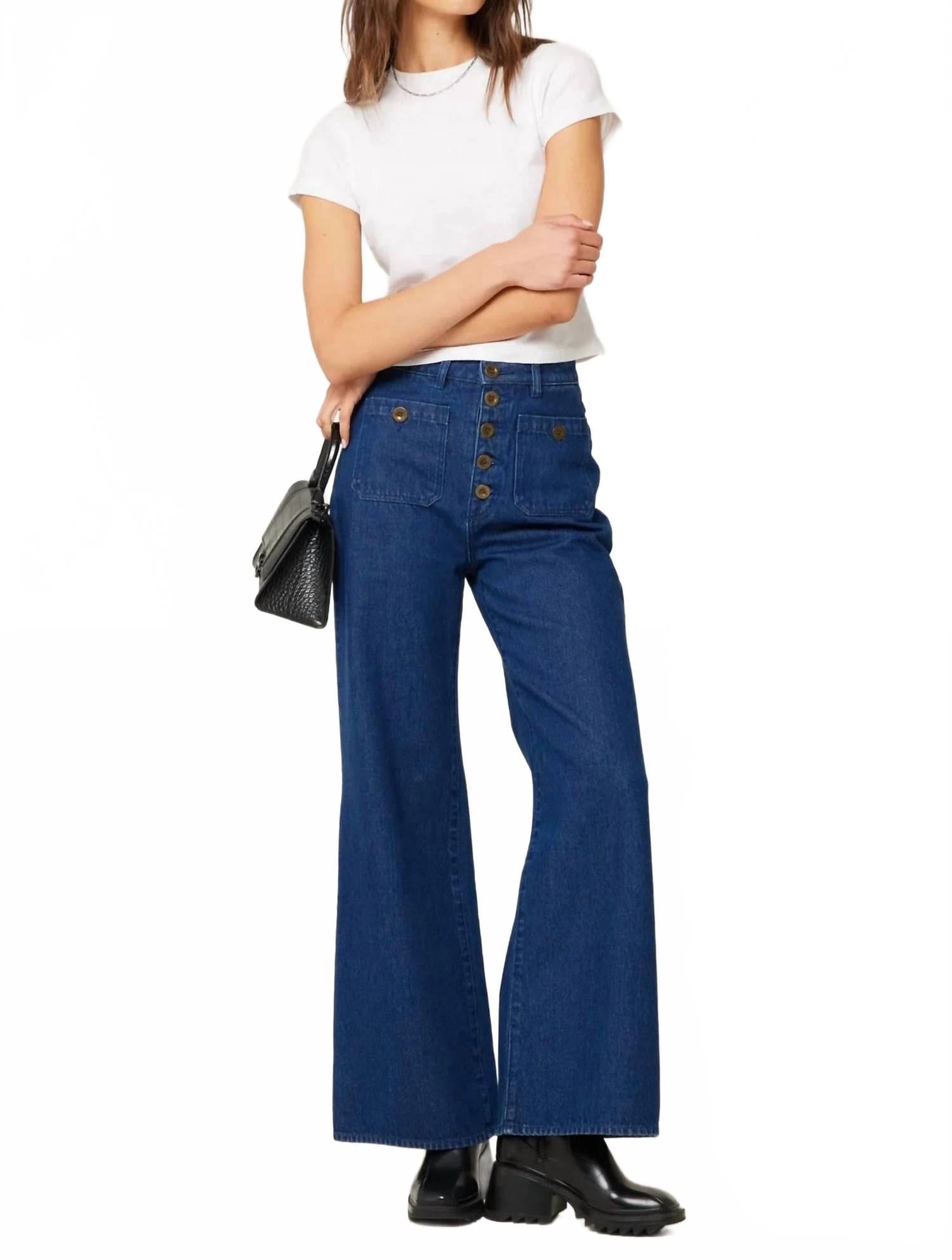 

Женские расклешенные джинсы в темном винтажном стиле Rolla'S, Dark Vintage