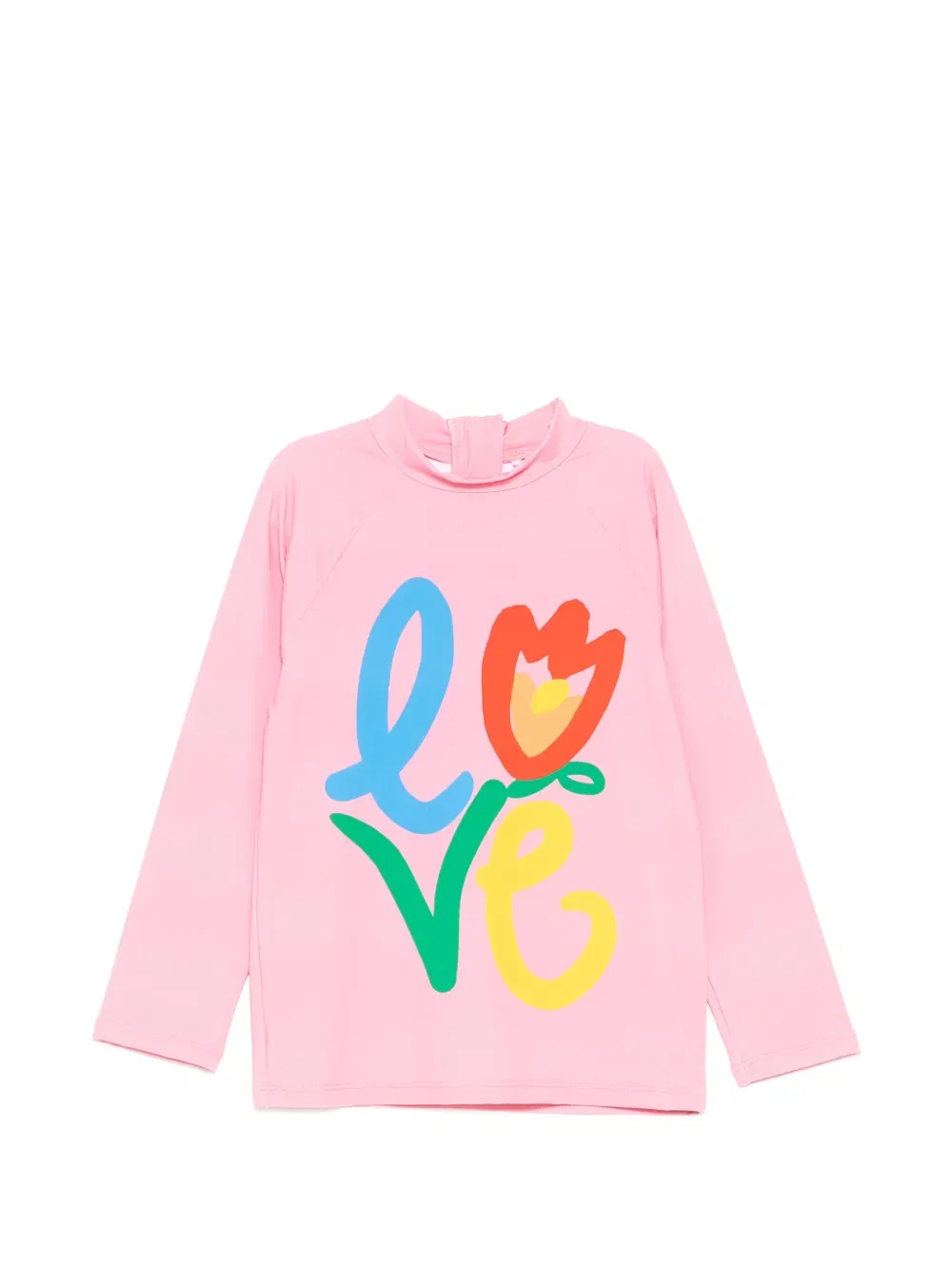 Купальники с любовным мотивом Stella Mccartney Kids, розовый